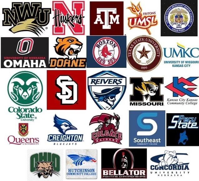 Proud moment to say the least. We have some unbelievable coaches training at @kratos_pf, this list is a composition of teams that the athletes we train play for. 
Photo one is for one location, and photo two is for our second location.

To our team, 