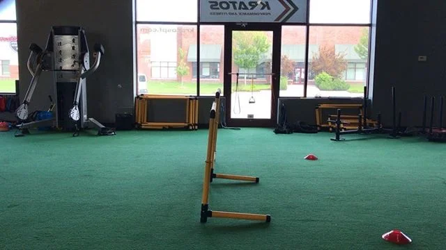 Very rarely in sport are athletes performing a jump from a standstill. And very rarely are they landing in an ideal position. Let them explore; different takeoffs, different trajectories, different landings. Let them think/learn.