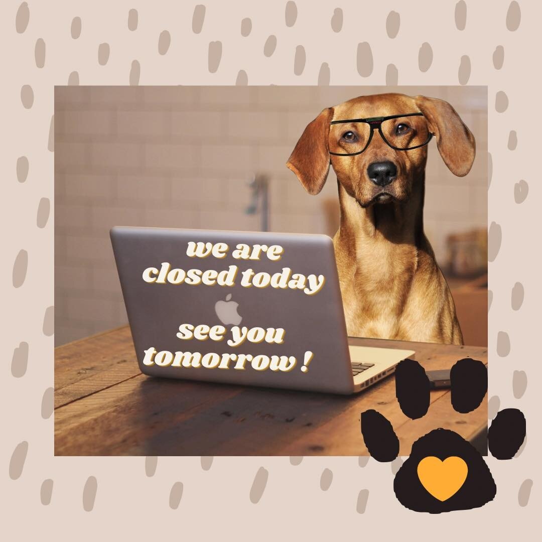 We are closed today, we will return for regular business hours tomorrow. If you are experiencing an emergency please call your emergency Veterinarian or Riverview Animal Hospital 🏥 . (506)387-4015