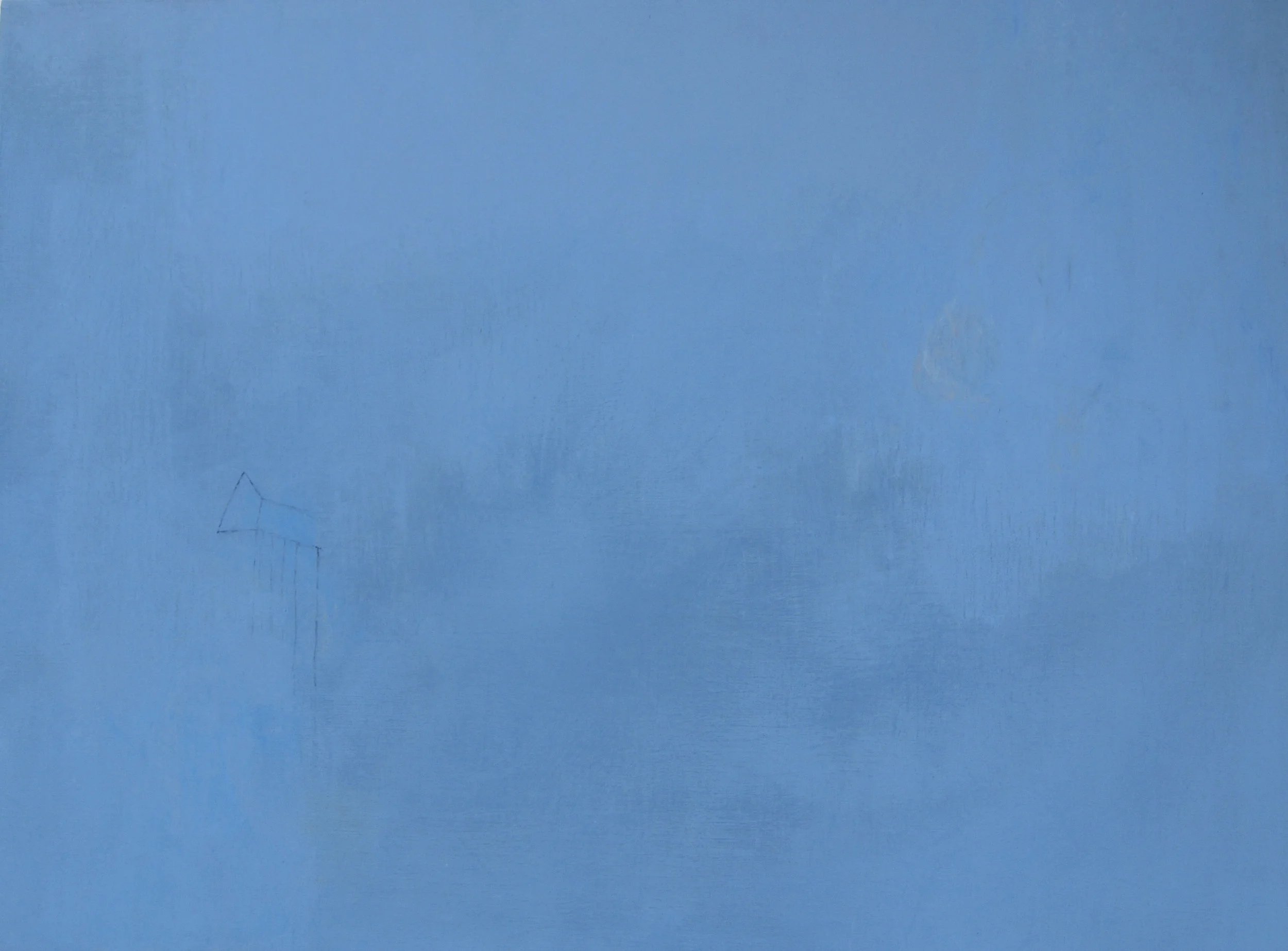 Make Up On An Empty Space, 2012, 18" x 24", oil on linen