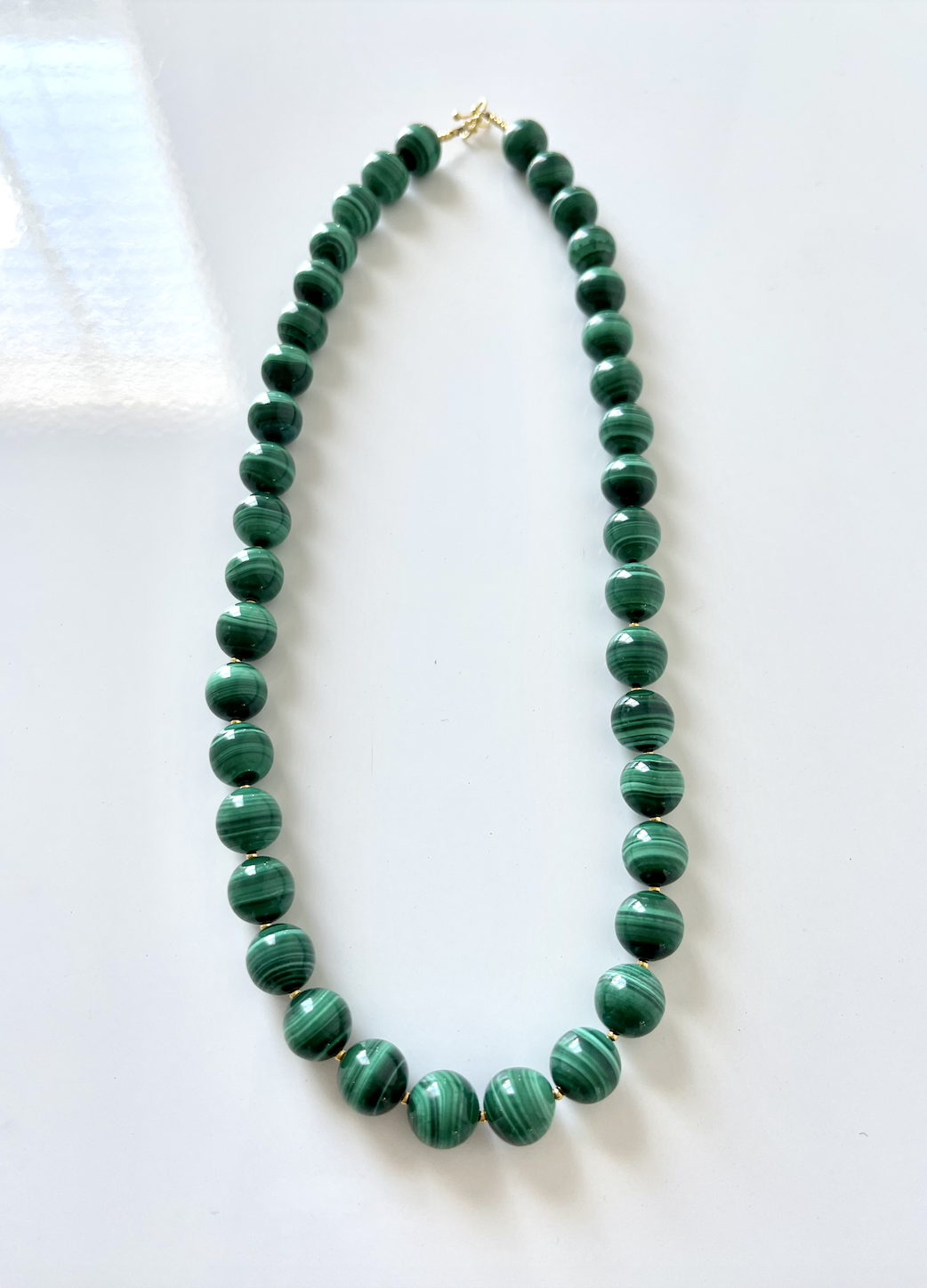 Malachite 108 +1 Beads Mala - Himalaya Rudraksha Kendra