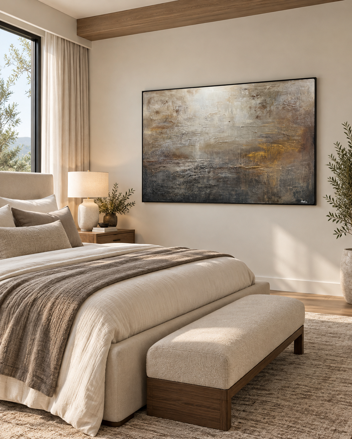 Thanksgiving - 40 x 60 - Framed