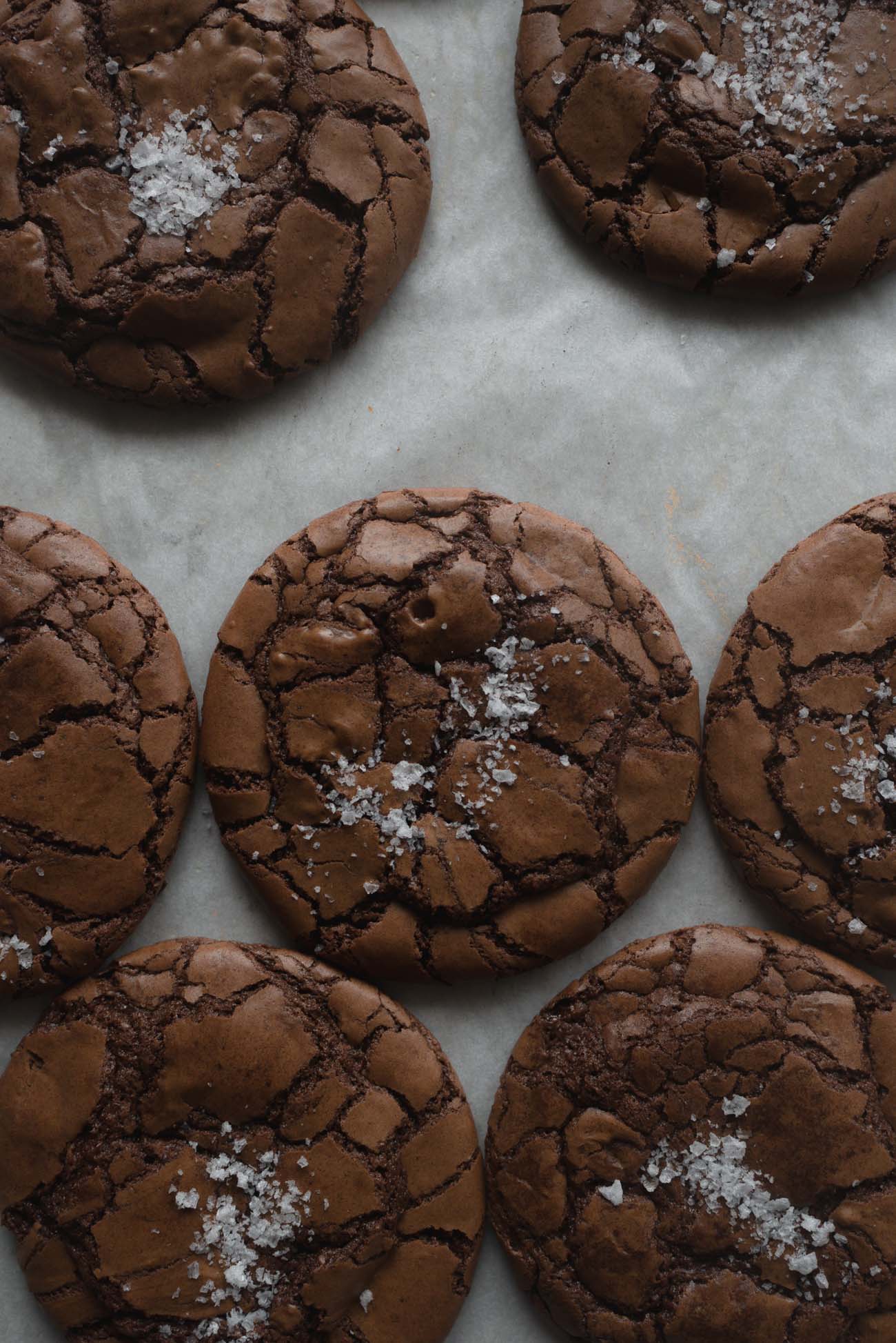 Salted Brownie Cookies (The Best!) - Tutti Dolci Baking Recipes