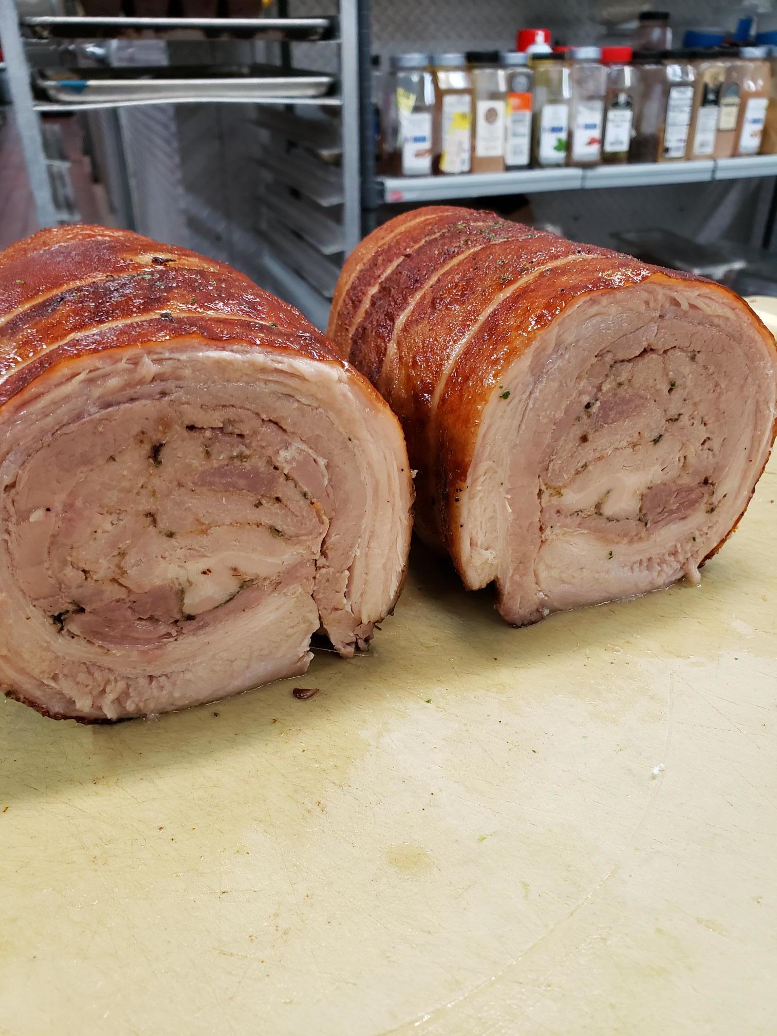 Recipe: Sous Vide Heritage Farms Cheshire Pork Porchetta by Chef Venoy Rogers III Farms General Store