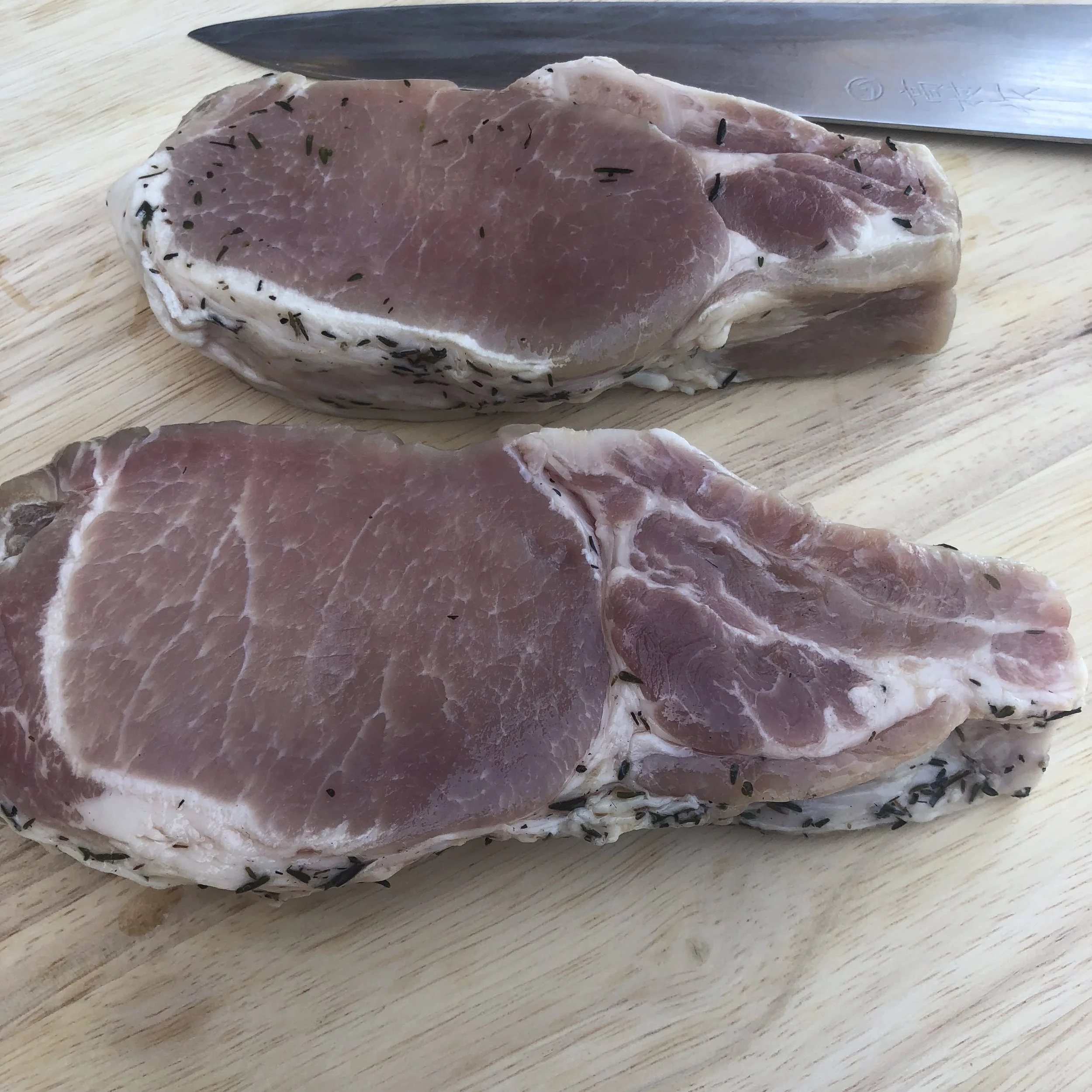 RECIPE CHEF ANDREW'S GLAZED PORK CHOPS — Heritage Farms General Store