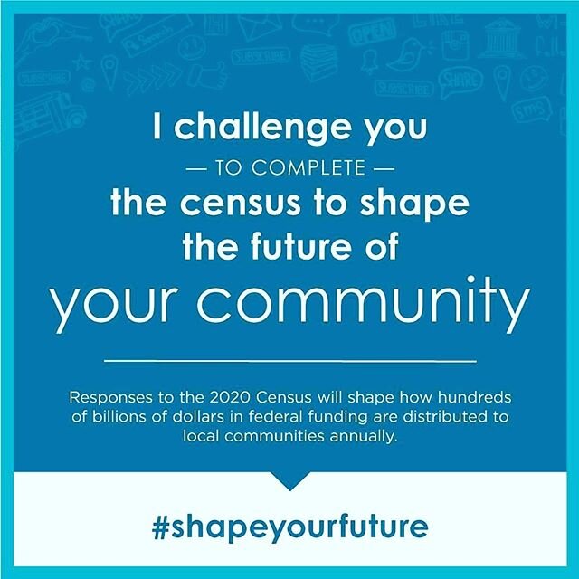 It has never been easier to respond to the #2020Census. You can respond online, by phone, or by mail. Take time and respond today: https://2020census.gov