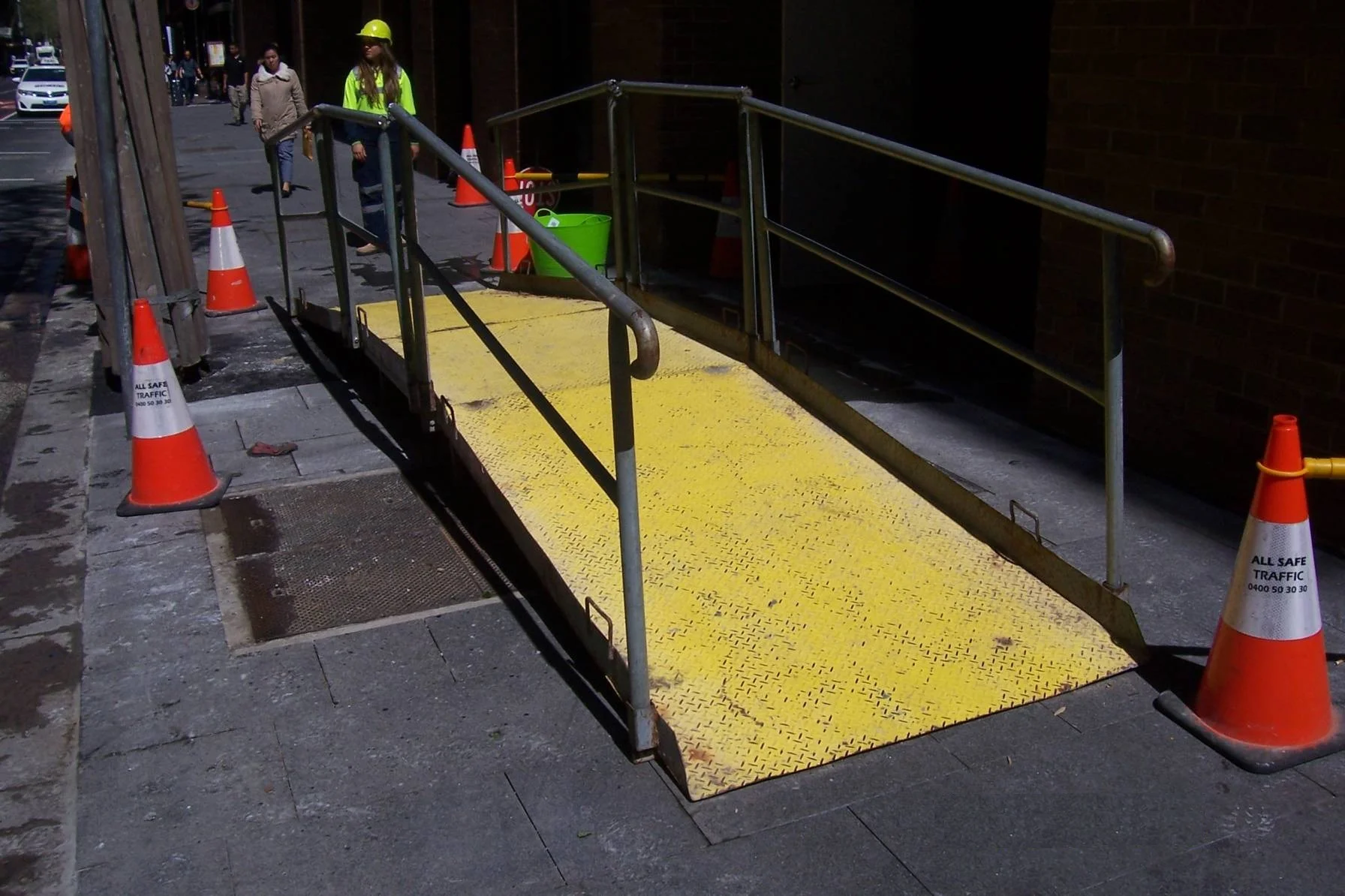 Pedestrian Ramp Hire — THE PLANT YARD