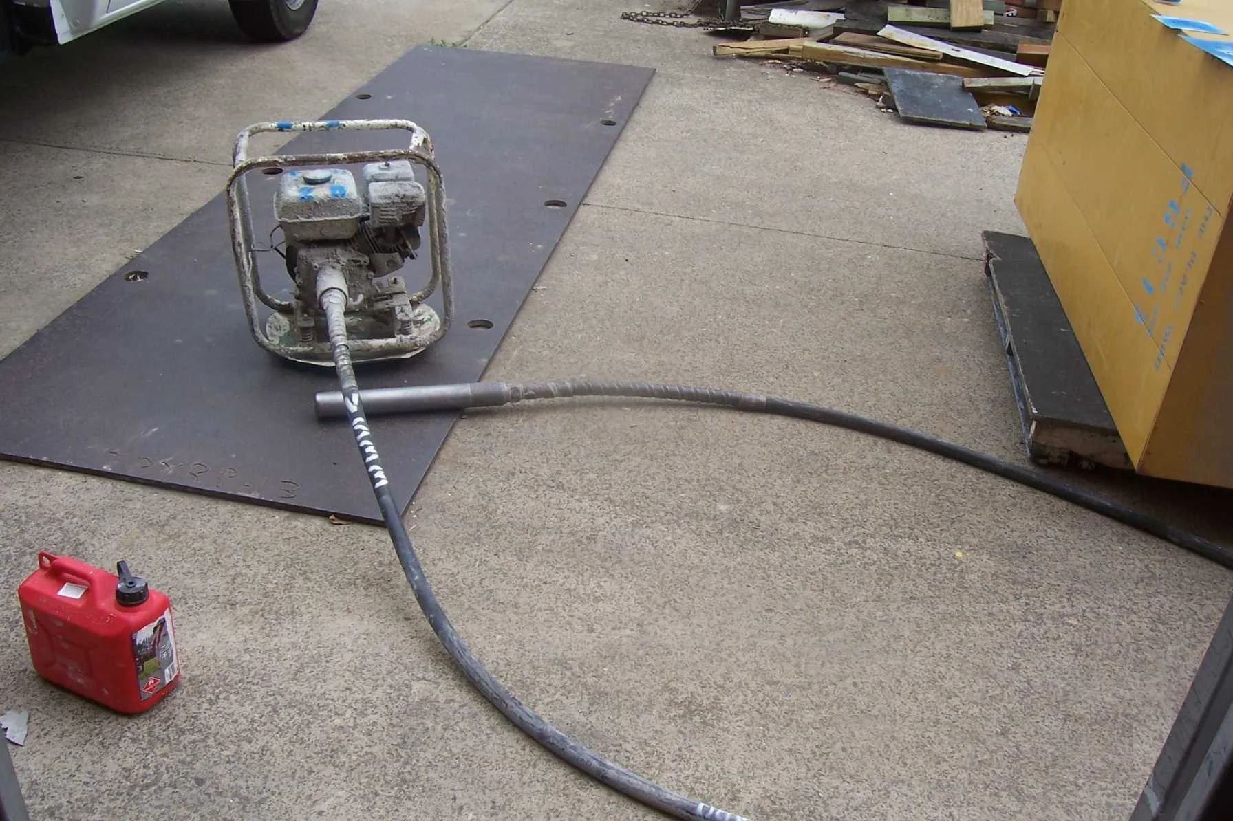 Concrete Vibrator Hire — THE PLANT YARD