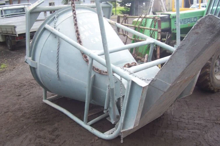 Concrete Kibble 4 Safe Working Load - 5000 kg Capacity - 1.72 cbm