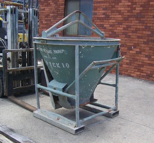 Concrete Kibble 10 Safe Working Load - 2000 kg Capacity - 0.75 cbm