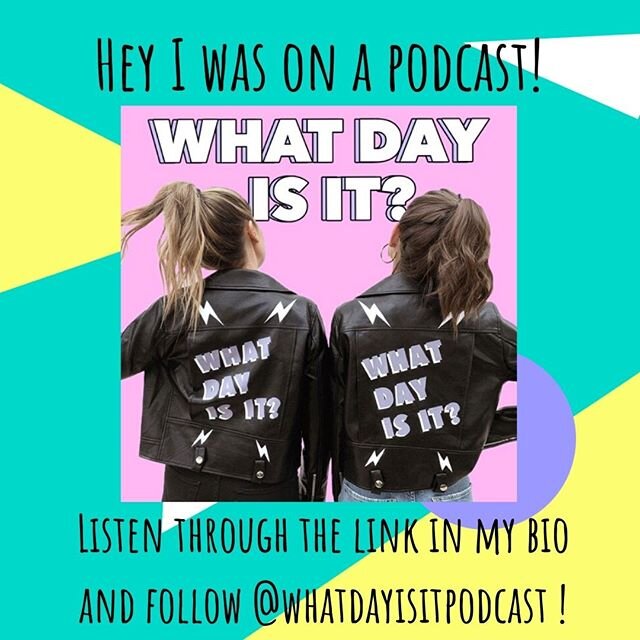 Happy 2020 friends!⠀⠀⠀⠀⠀⠀⠀⠀⠀
⠀⠀⠀⠀⠀⠀⠀⠀⠀
Check out @whatdayisitpodcast and listen to their latest episode, featuring me! We dive into everything from why sex ed in schools is the way it is, porn, masturbation, misconceptions, anonymous questions and sw