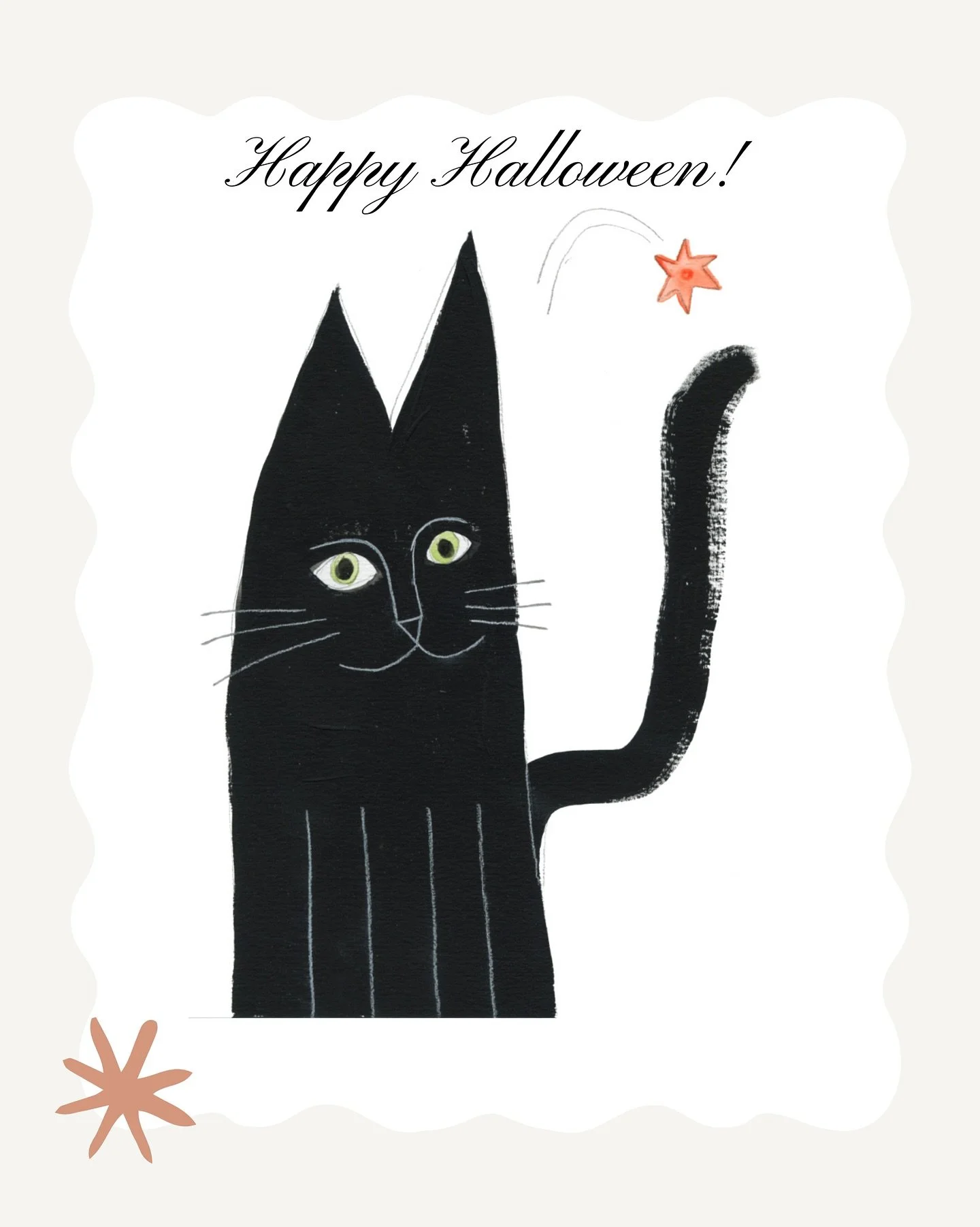 At the risk of being like the Walgreens putting out Halloween candy right after the 4th July, I wanted to let you know about two ways to share my greeting cards this year. 
 😸Boxed Sets: 6 cards each with a mix of designs — perfect for small