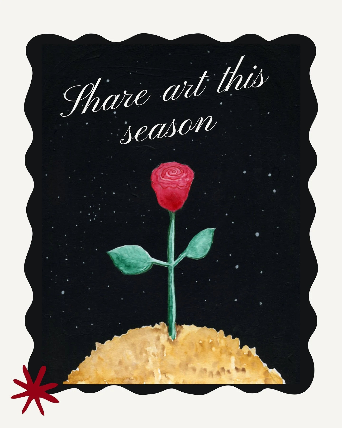 Two ways to send something beautiful this season 🌀
 
Boxed Sets: 6 card sets with different artworks &mdash; perfect for sending out a few special cards or giving thoughtful gifts.
Studio Sets: 25+ of one design, with studio pricing and complimentar