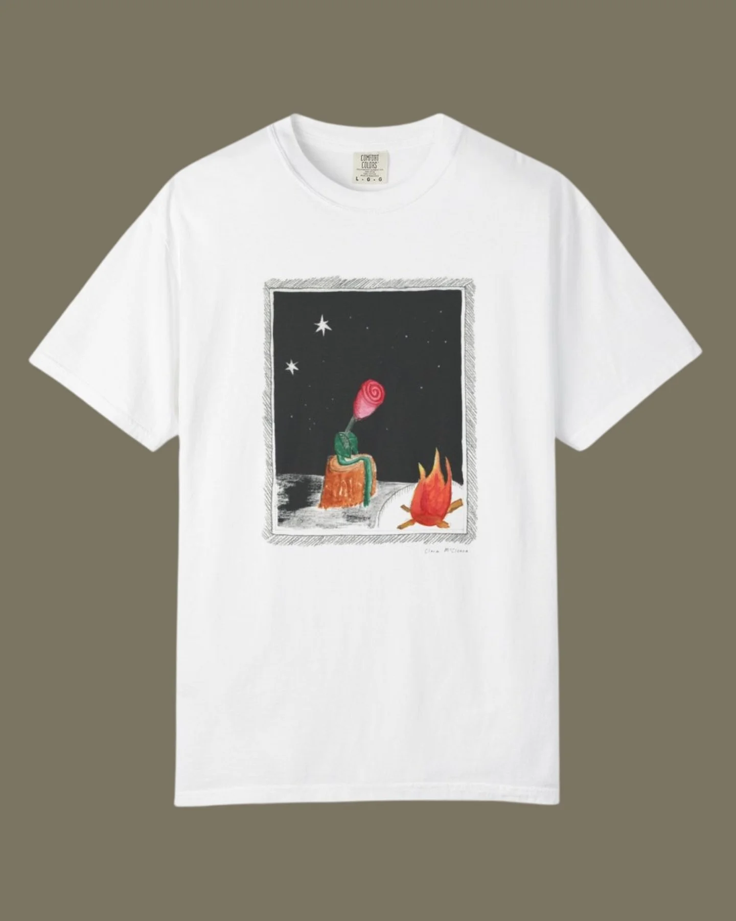 Unique art t-shirts to bring a bit creative energy to your day. These shirts are 100% cotton, medium-weight (not too-thin, not see-through) already soft and 
pre-shrunk.

Put some art in the world, put some art on your heart. Shop shirts on my site v