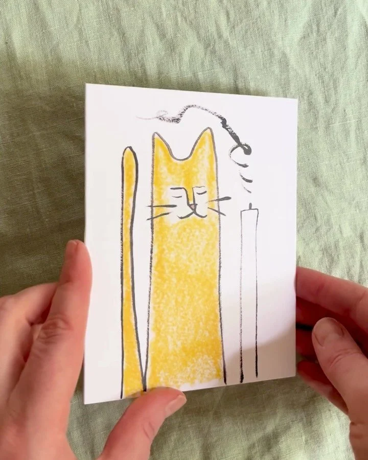 I&rsquo;d love to help you share meaningful mail!

There are two ways to shop my greeting cards this year
🌀Boxed Sets: these come with 6 cards for $25. Good for gifting or having a few cards on hand for sending season&rsquo;s greetings 

 🌀Studio S