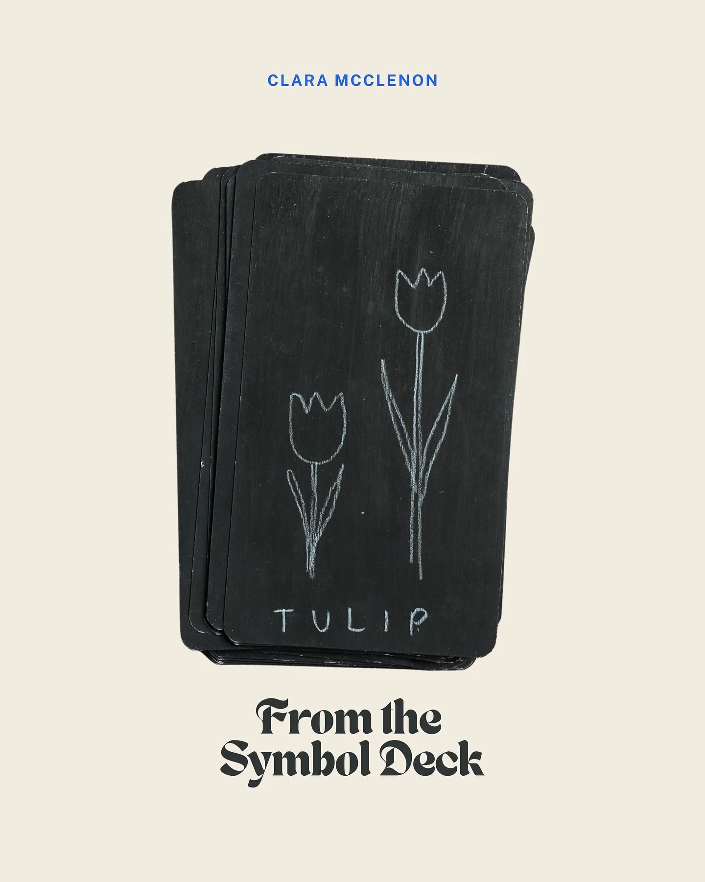 Tulips are finally starting to emerge in NYC now&mdash; their perfect green stems and sweet colored heads like Easter eggs against the cold ground. 

The tulip is one of five flower cards in my symbol deck and, over the years, I&rsquo;ve noticed how 