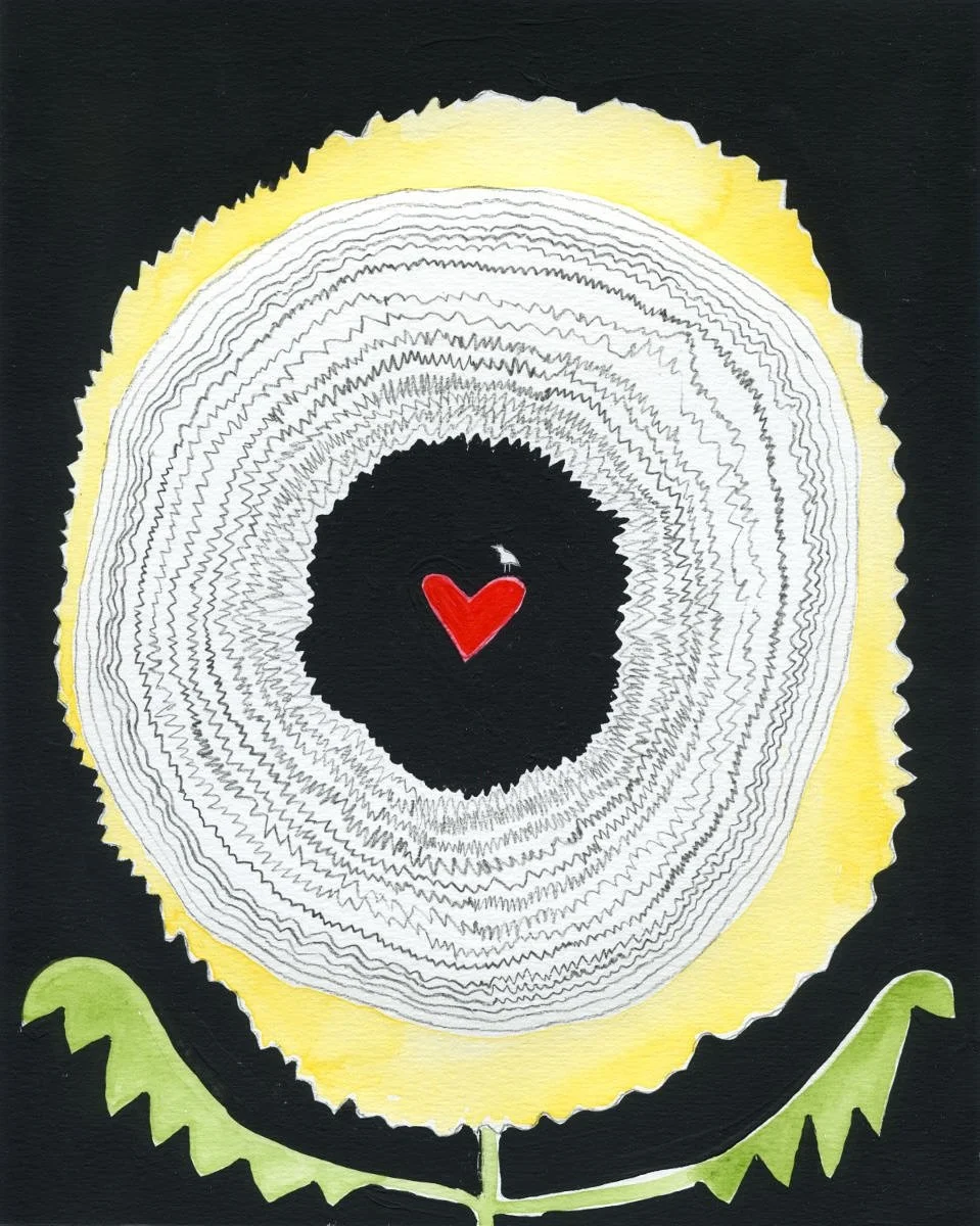 Yesterday a bird pooped on me while I was sitting under a magnolia tree by the 3,500 year old obelisk in Central Park. A few minutes later rain came out of nowhere and there was a rainbow.

So I guess it was lucky?

This drawing is called &ldquo;Hope