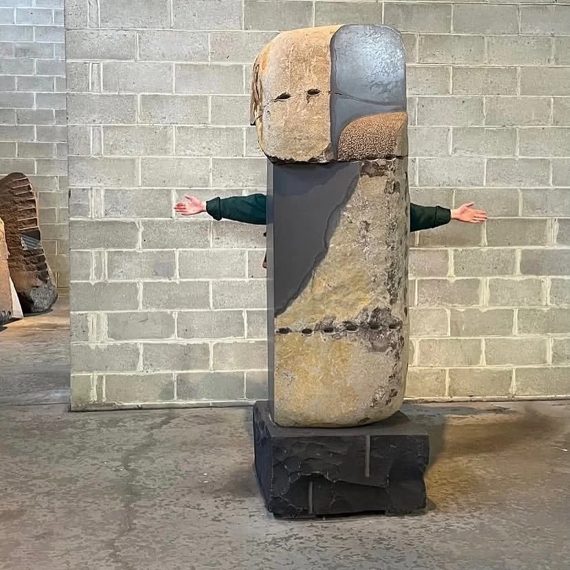 Getting very close to sharing my secret art project 🌀🌀🌀🌀🌀🌀

Big thank you to my wonderful husband and &ldquo;gallery director&rdquo; @trevorkingartworks who believed in this dream and brought it to life! 

First pic is from goofing at the @nogu