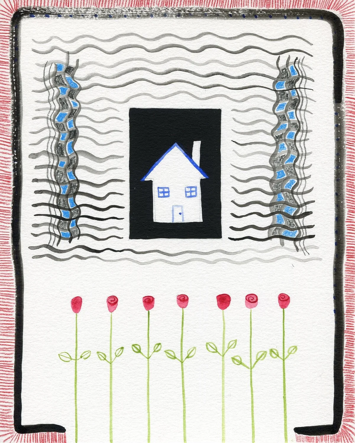 HOUSE/HOME

Symbol drawings on paper