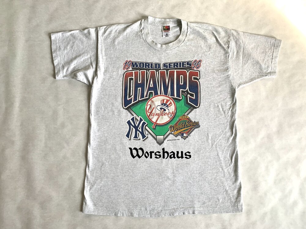 New York Yankees World Series T-Shirt — WORSHAUS GALLERY