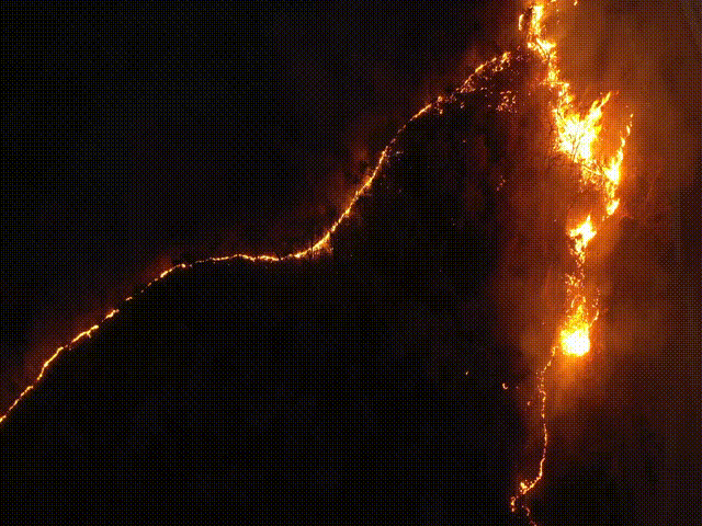 Wildfire Aerial View