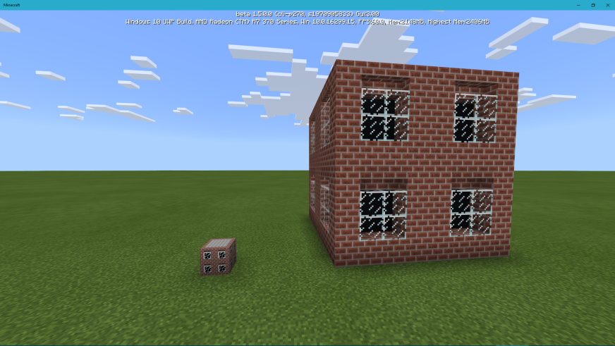  Each building block had to be buildable in the vanilla game, then scaled down 800% 