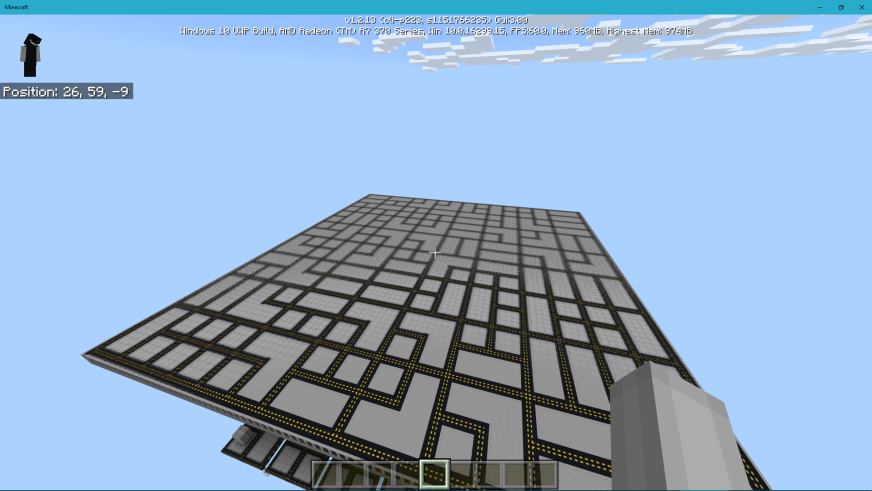  A practical implementation of a procedurally generated city block grid. Buildings have yet to be added. 