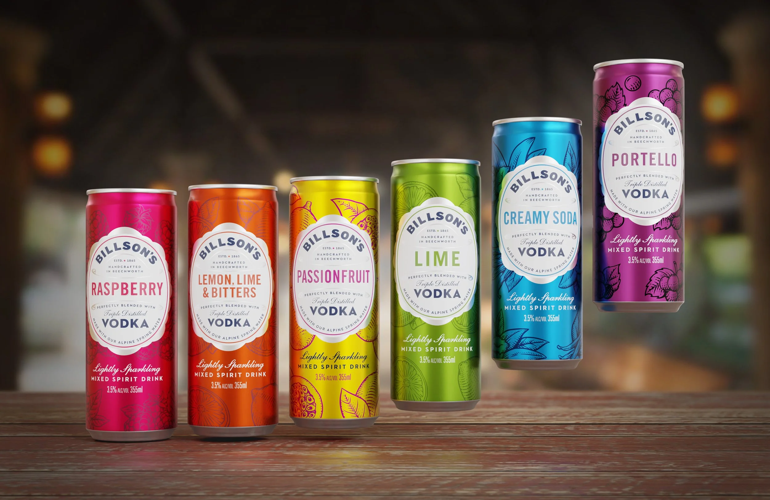 Billson's Premixed Spirits