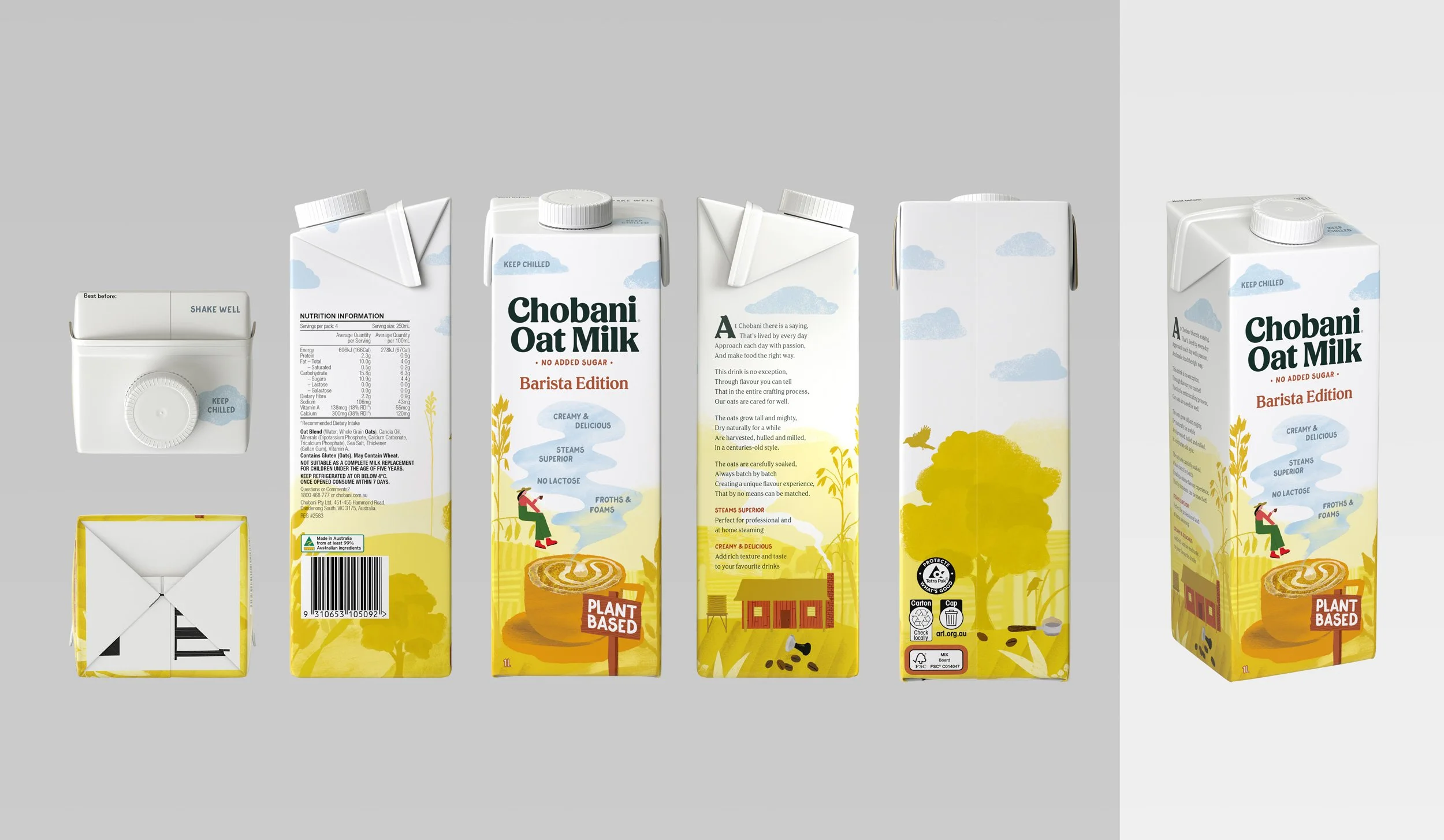 Chobani Oat Milk Barista Edition