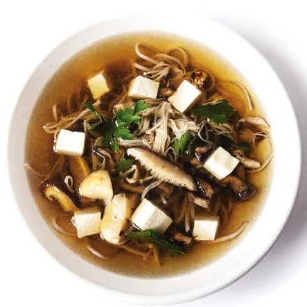 WARM Shroom Noodle Soup - Chicken