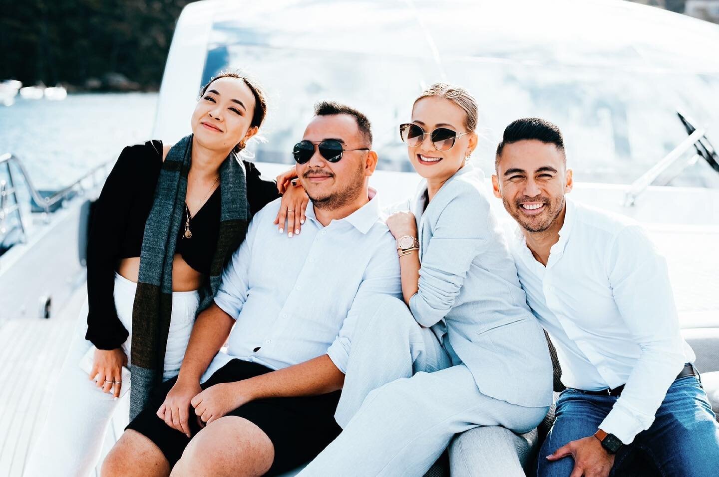 We are the faces of AHC 🥂
.
.
.
.
.
#ahclawyers #immigrationlawfirm 
#weekendvibes #livingourbestlife #bookingsavailable #pleasecallus 😂 #yachtlife
