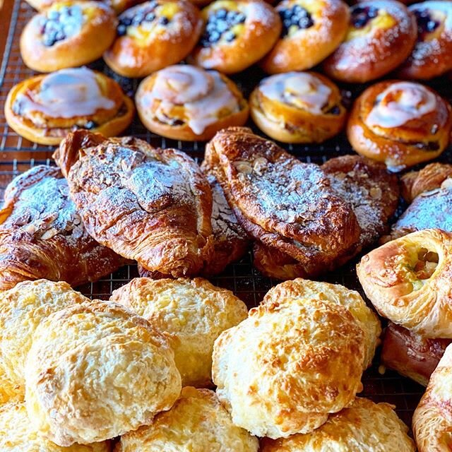 Extension of current &ldquo;skill&rdquo; set!! Freshly house baked pastries!! #baking #freshbaked #pastry #freshfood #dessert #breakfast #pastry #lunch #lunchideas #lunchtime #teabreak #toasty #cafe #coffee #coffeeshop #wellington #wellingtonnz #well