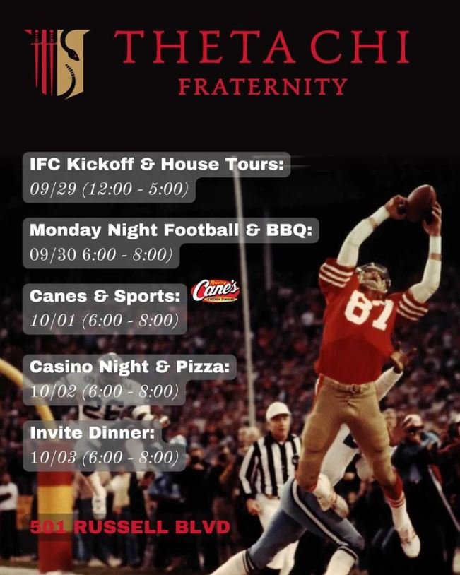 Fall Rush 2024 is on!