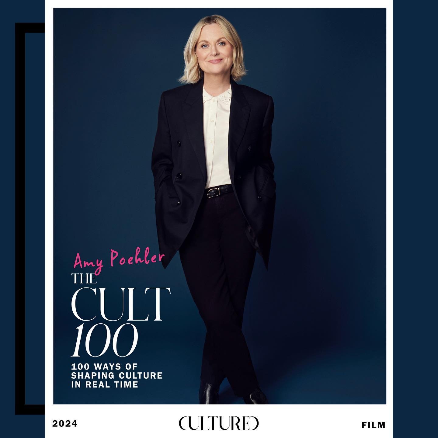 Multi-hyphenate #AmyPoehler made @cultured_mag&rsquo;s inaugural CULT 100 list, spotlighting 100 luminaries across 30 disciplines driving today&rsquo;s culture in real time. 📰💯#Cult100