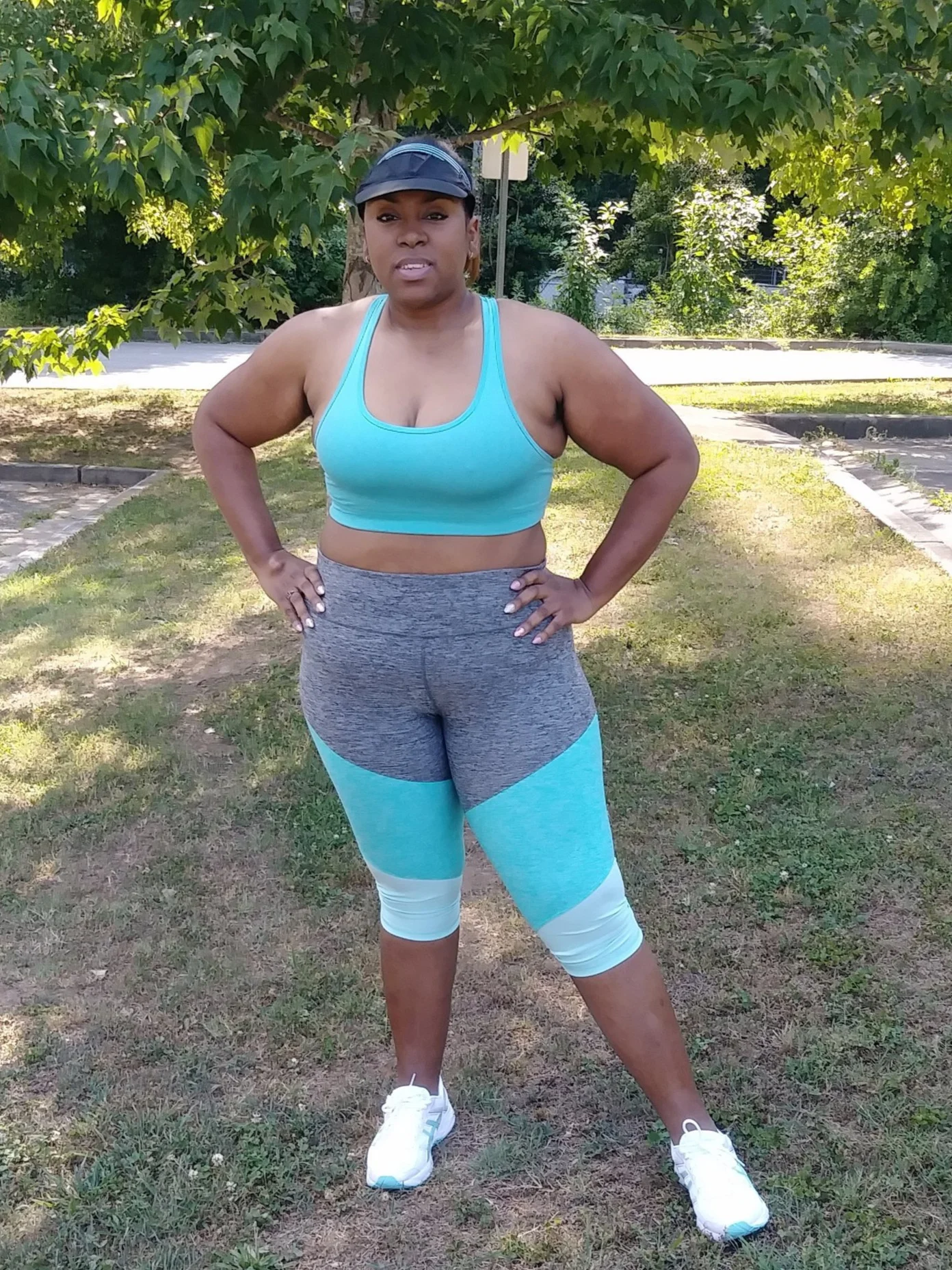 Alesha Anchundia, Founder of Curvy Runner Girl in Mableton, GA, US on June 1, 2019 (Size 14)