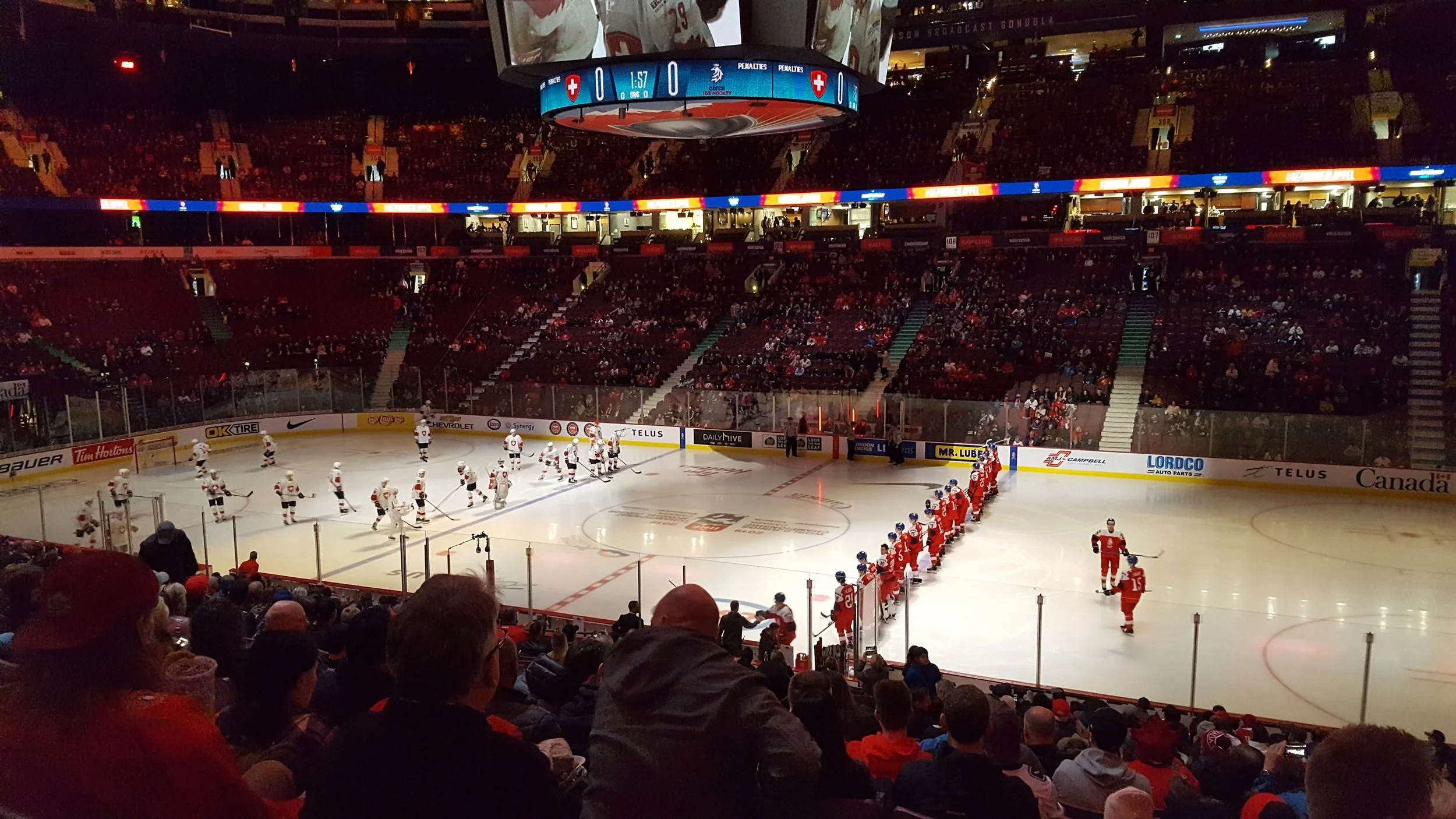 World Junior Ice Hockey tournament hosted in Vancouver this year.