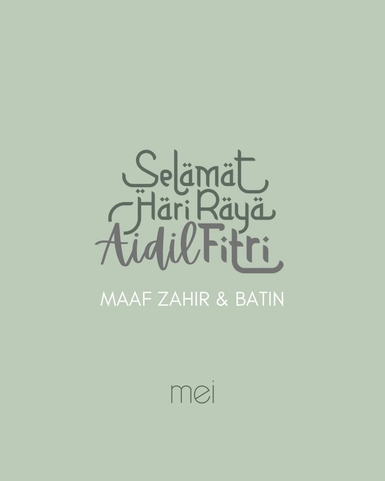 Selamat Hari Raya Aidilfitri! May this season bring peace, joy &amp; lots of food with loved ones always. We&rsquo;re open as usual, come through! 🌙