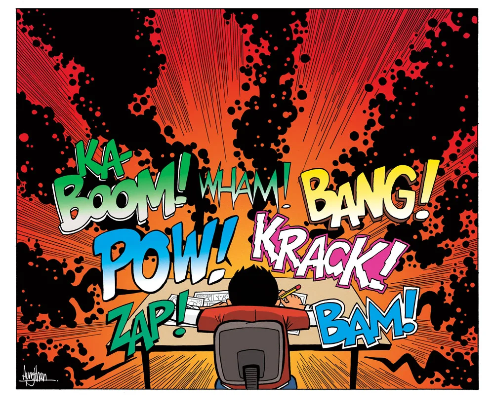 The final image, I got rid of the sound effects for the homepage, it was just a bit too busy.
