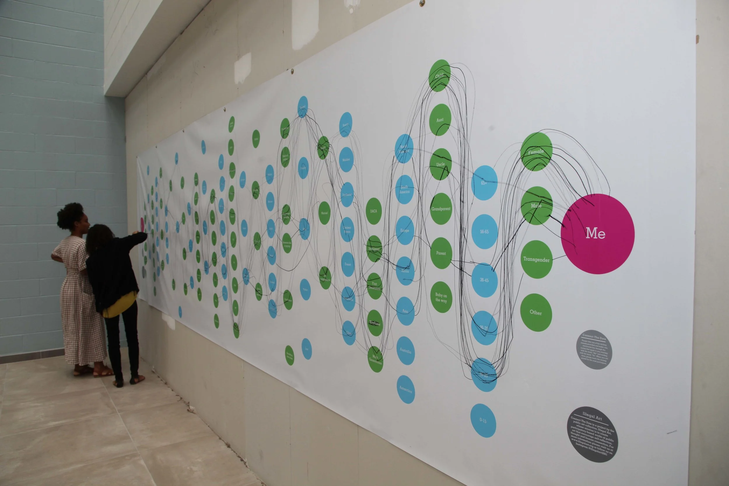 Connect The Dots Illegal Art