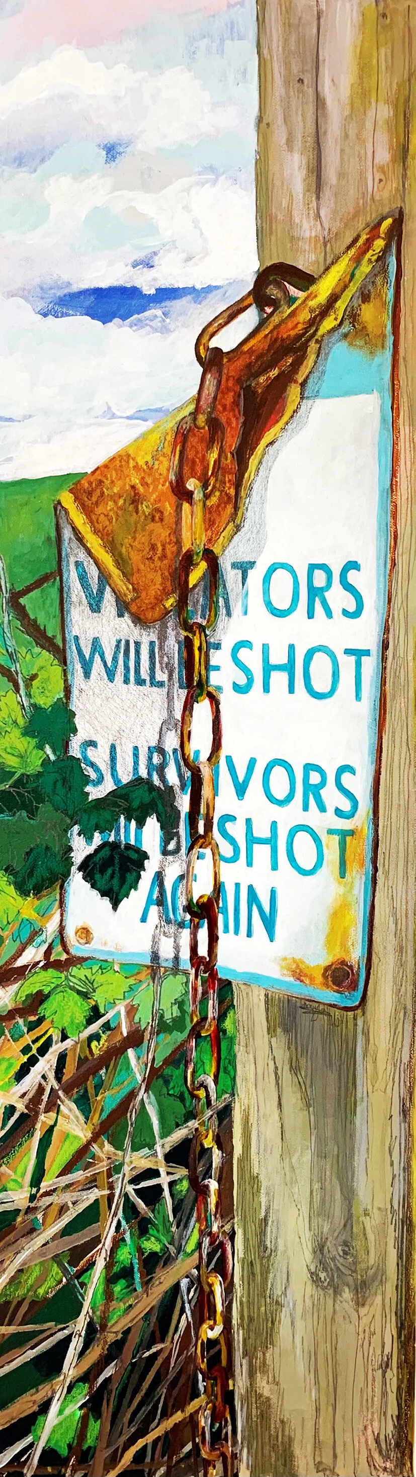 A Friendly Farm Sign