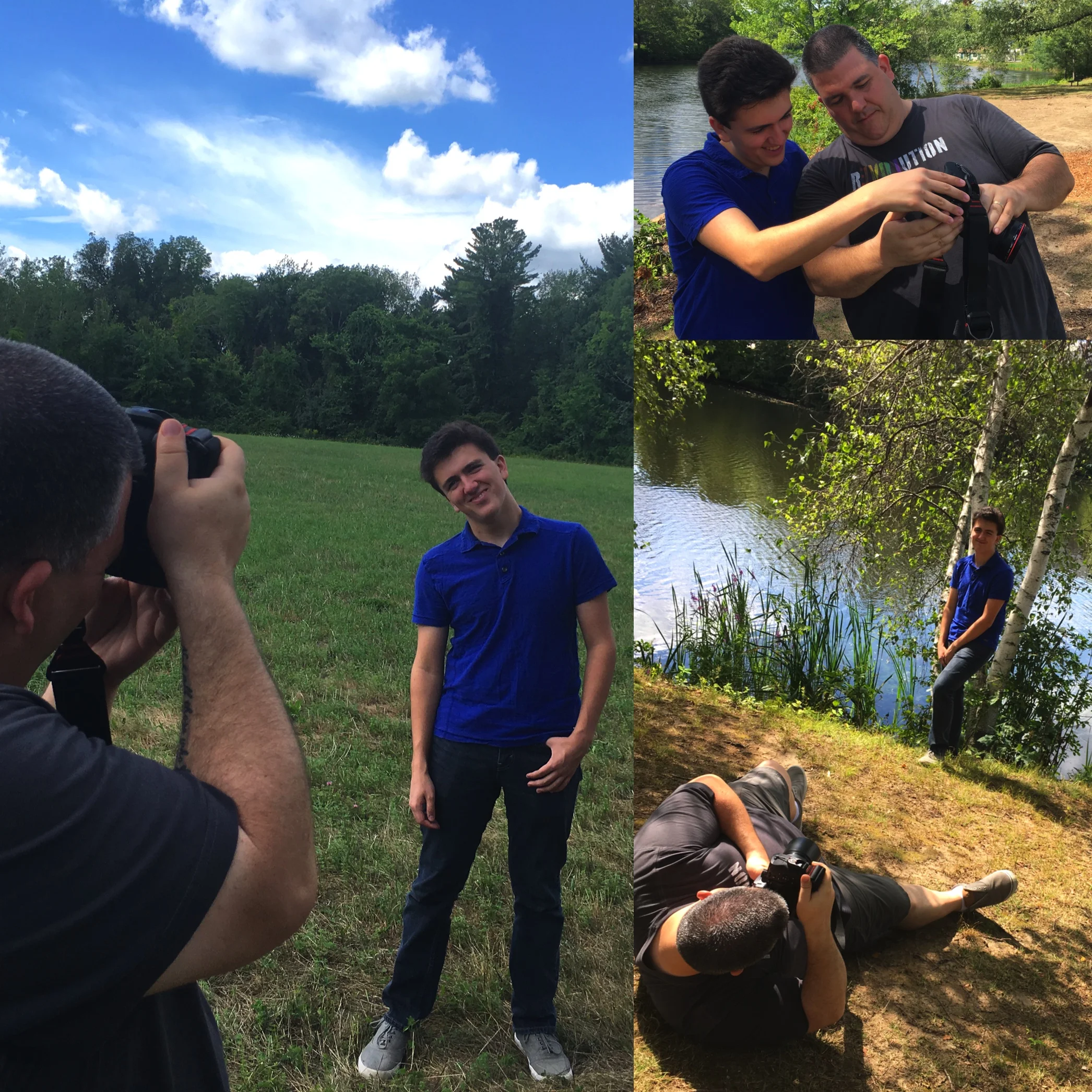 Shooting My Son's Senior Portraits