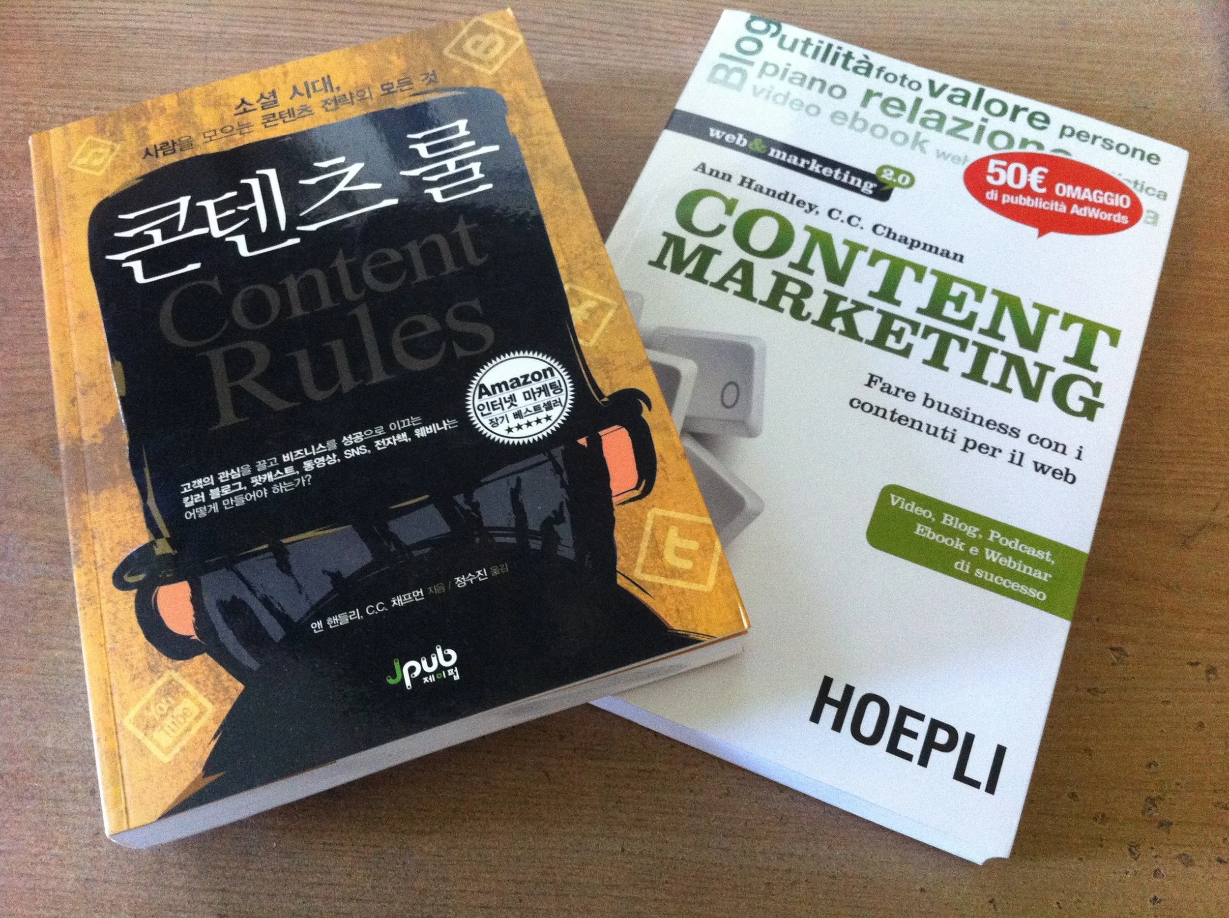 Korean & Italian Versions of Content Rules