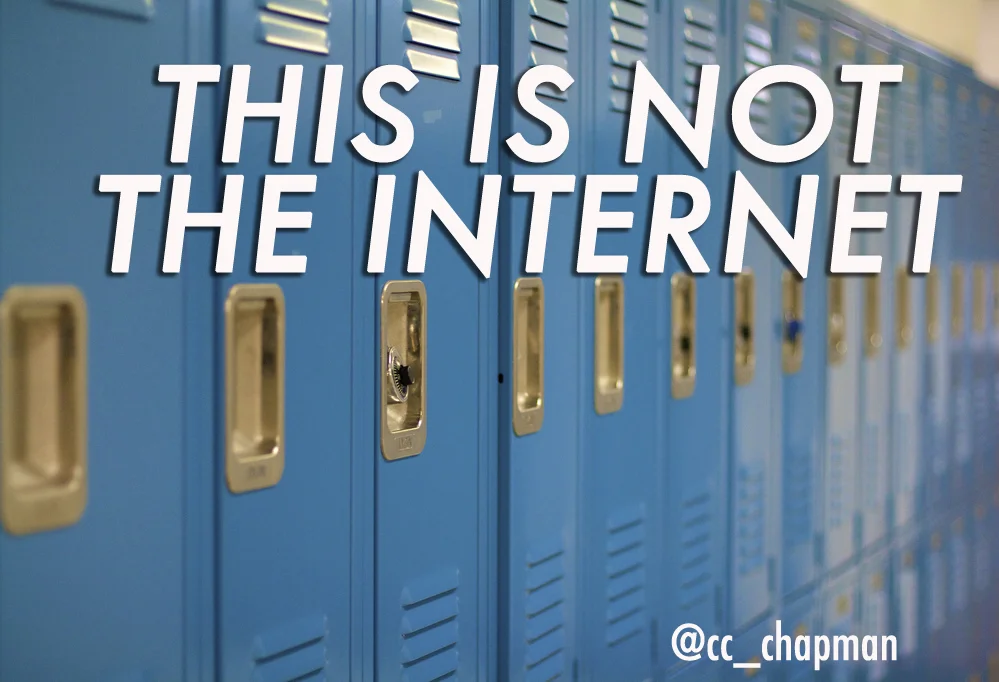 The Internet Is NOT High School