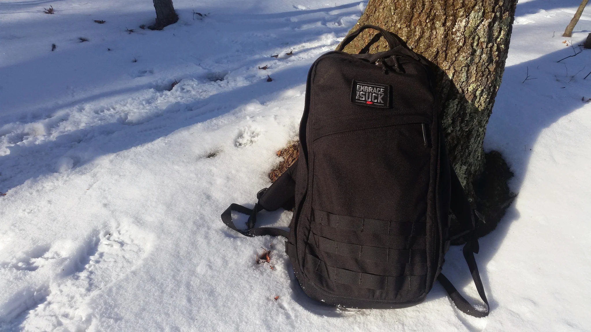 The Crunch of Snow Under My Hiking Boots