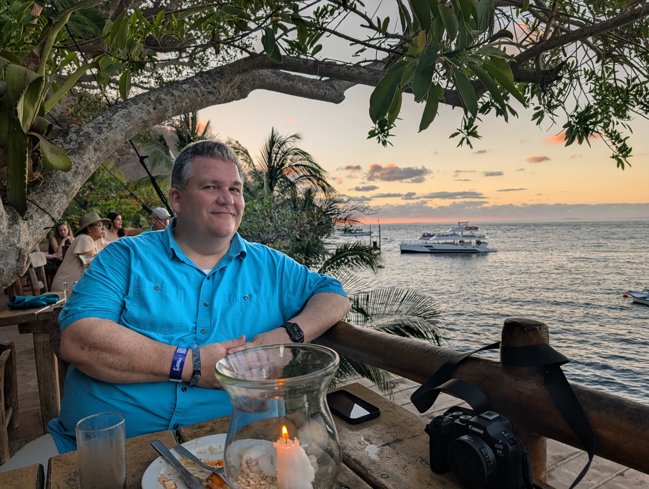 Before, I had a fun story about how the only time I had been south of the border was to grab lunch with my daughter in Nogales, Mexico. 

Now, I have a week full of memories from vacation in Puerto Vallarta with my wife. 

It was a fun mix of relaxat