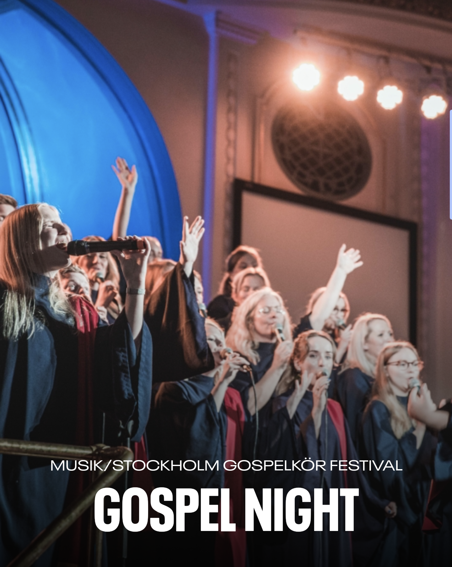 Gospel Night med VasaGospel och Ruth Waldron (UK)