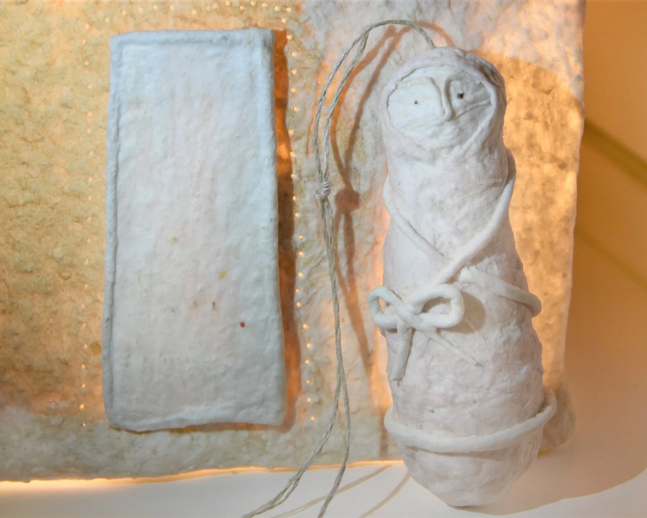 Christmas toy Papier-mache : Christ newborn  Height: 9 cm Item Number: C-11 Price: ₽ 1,000 CLICK HERE TO BUY ~~~~~~~~~~~~~~~~