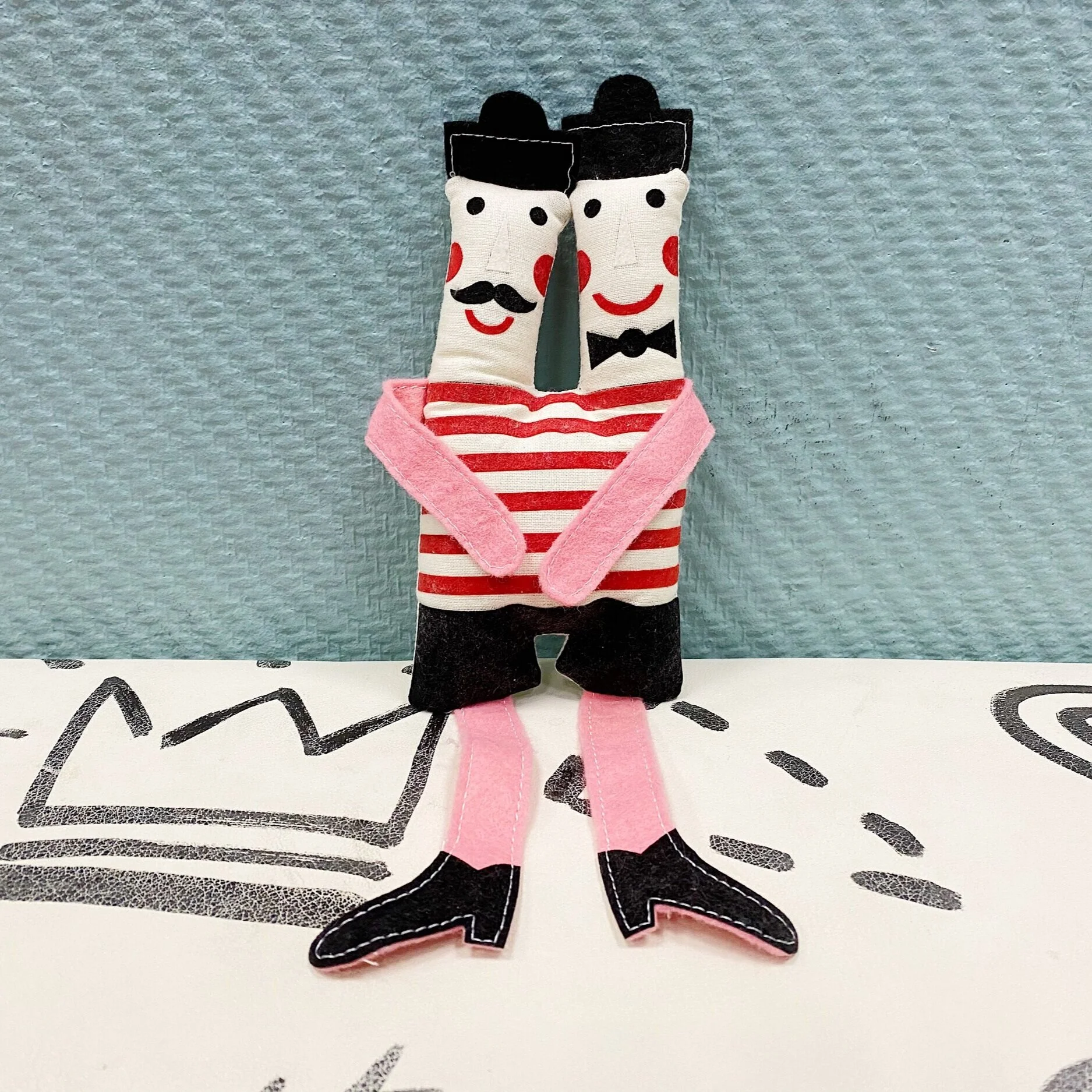 Circus Dolls - Brothers Jeanne &amp;  Pierre Item Number: UC13 Price: ₽ 500 [ SOLD ] ~~~~~~~~~~~~~~~~