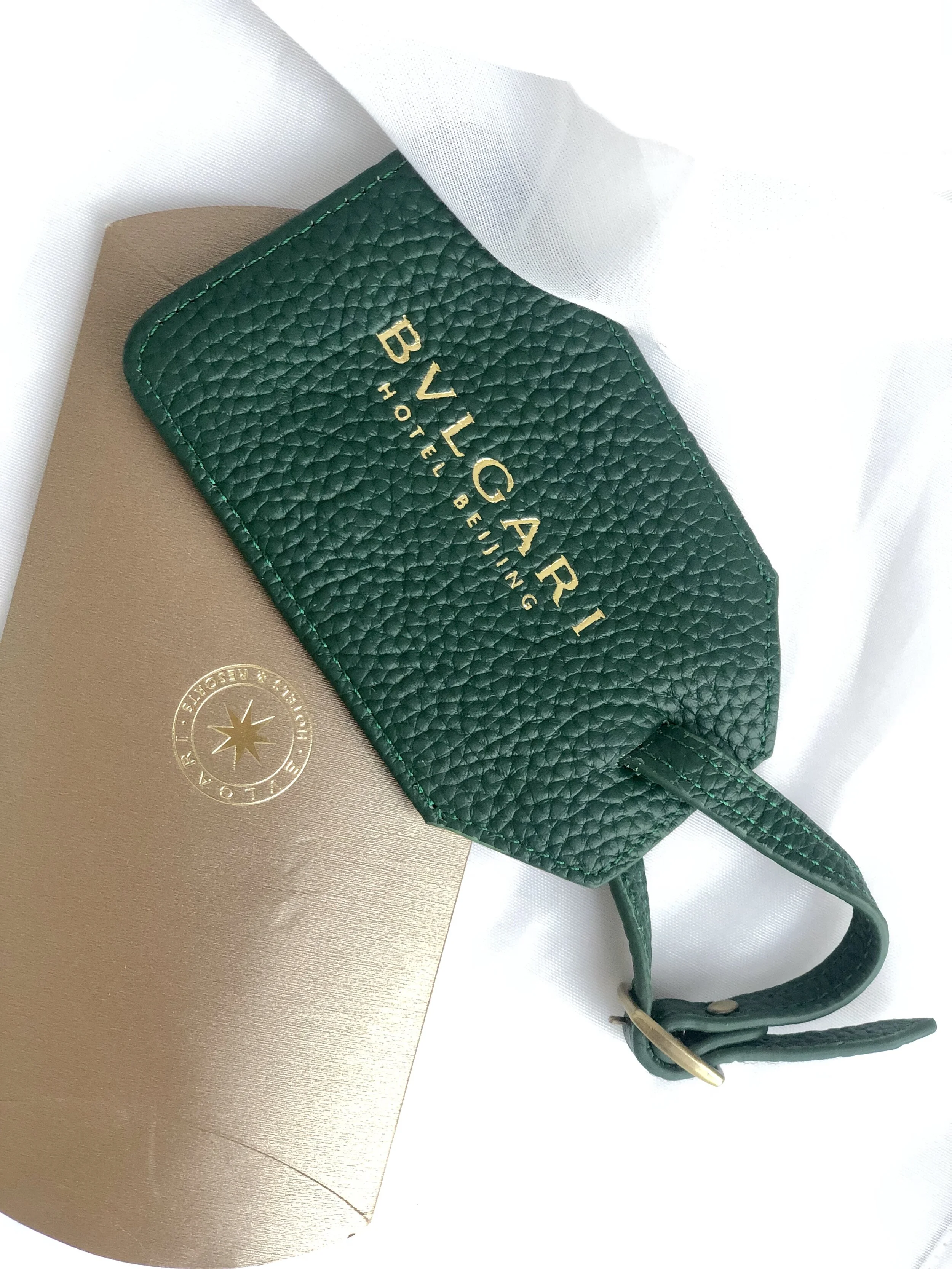 🇨🇳 CHINA - Luggage Tag by Bvlgari Hotel Beijing  Size: 17 x 7 cm Item Number: ZJJ005 Donation: ₽ 300 CLICK TO BUY ~~~~~~~~~~~~~~~~