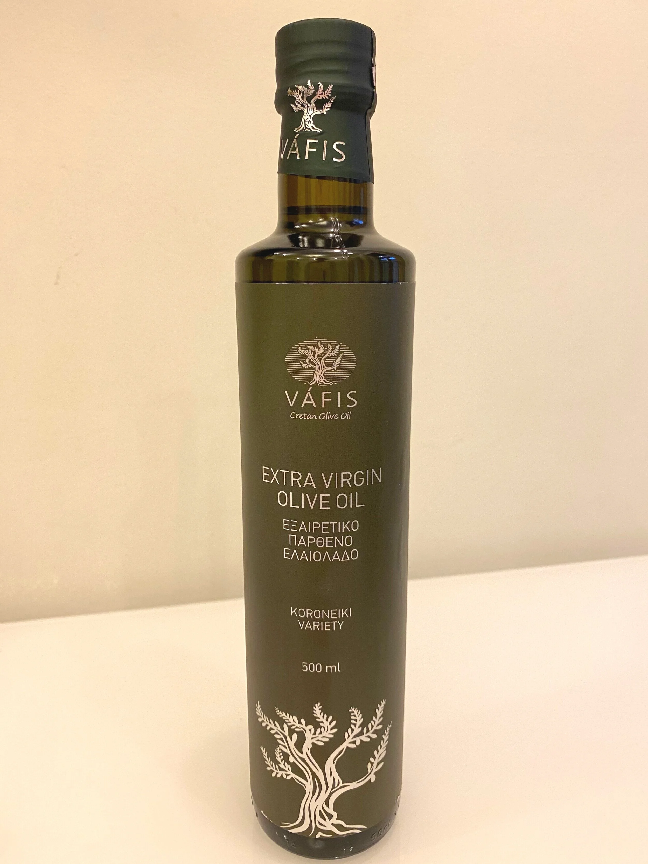 🇬🇷GREEK CONSULATE - Extra Virgin Olive Oil VAFIS GLASS, 500 mls (more photos here) Item Number: GK02 Donation: ₽ 400 FINAL BID:   ₽1,000 ~~~~~~~~~~~~~~~~